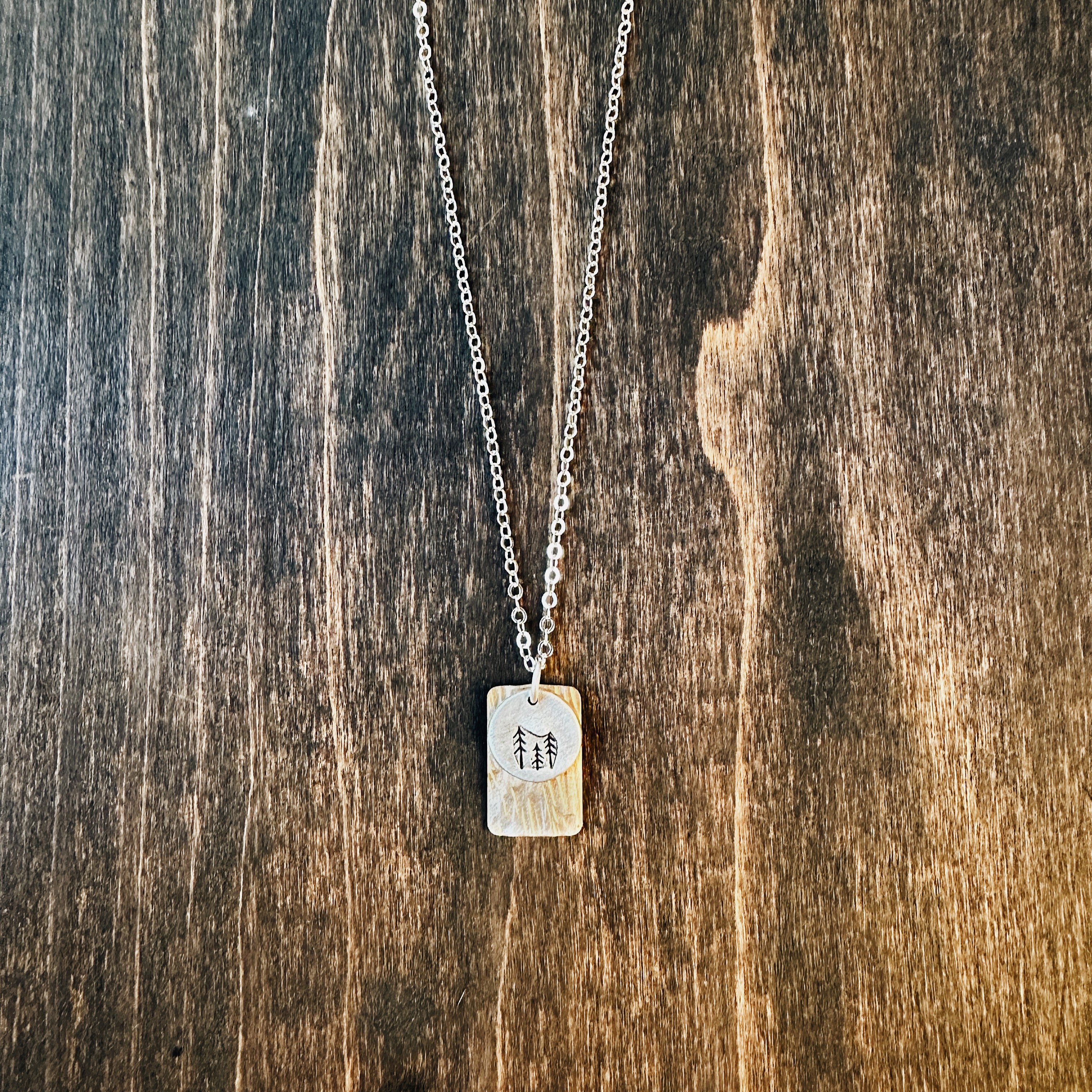 Nature's Embrace Charm Necklace