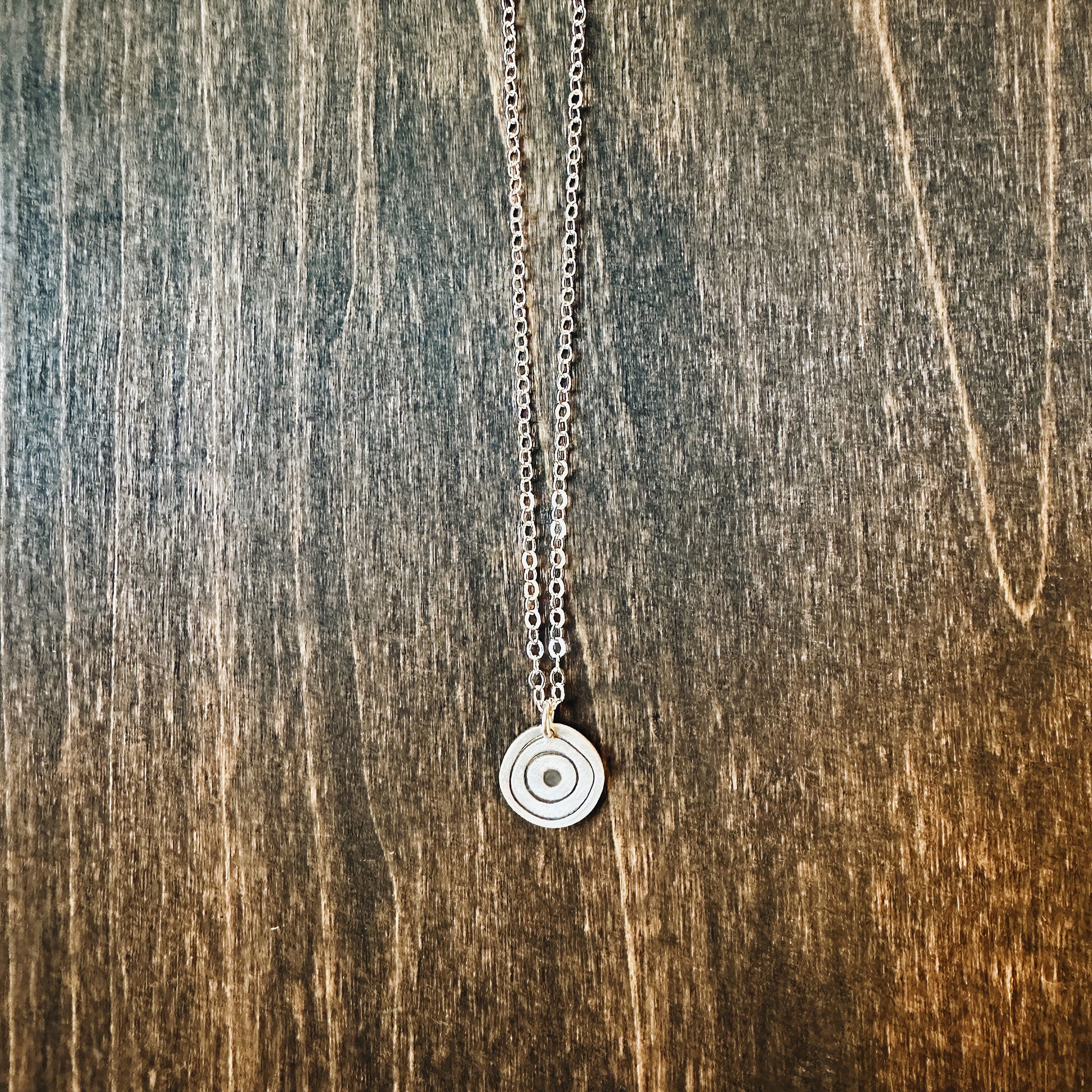 Contemporary Radiance Pendant Necklace