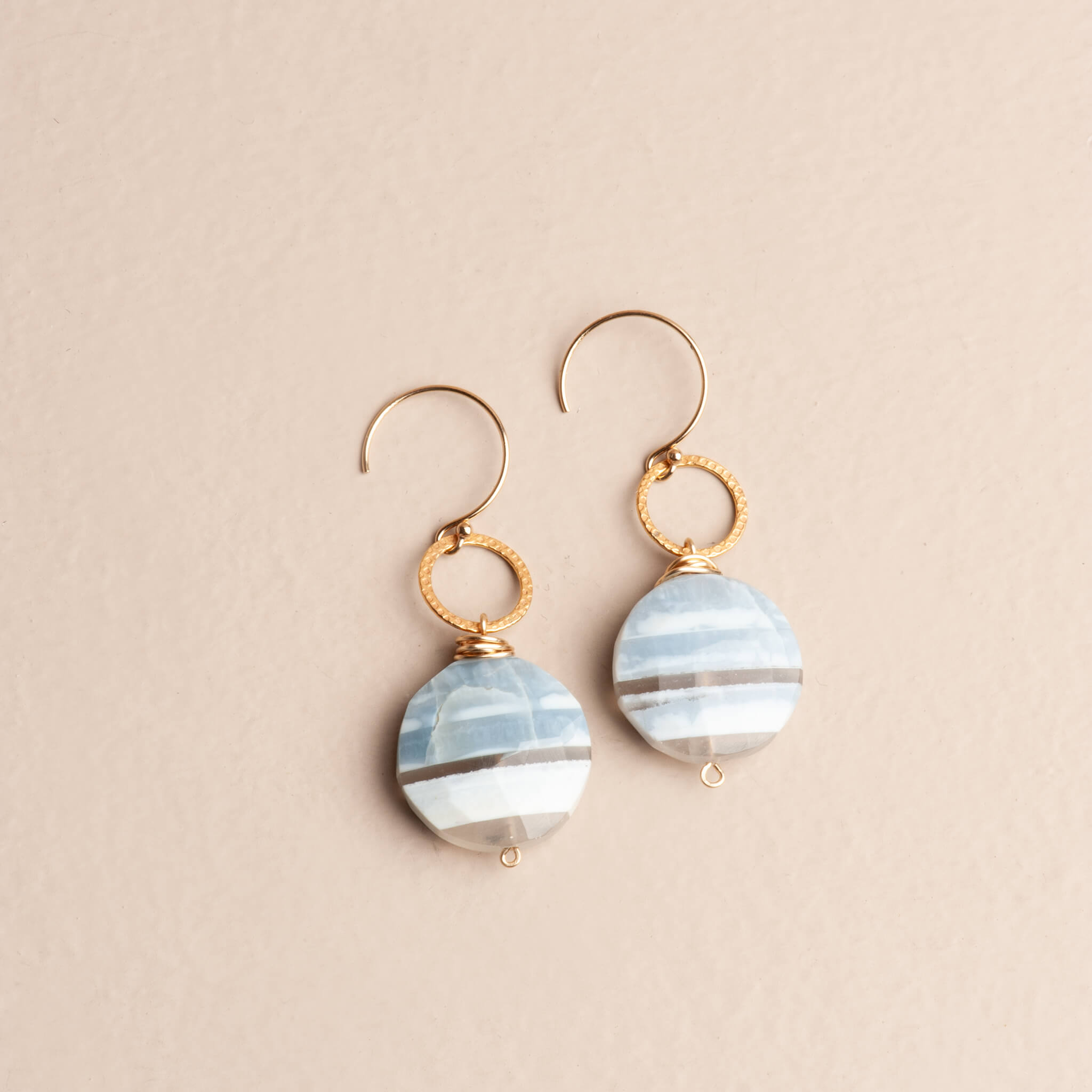 Exquisite Opal and 14K Gold Filled Earrings