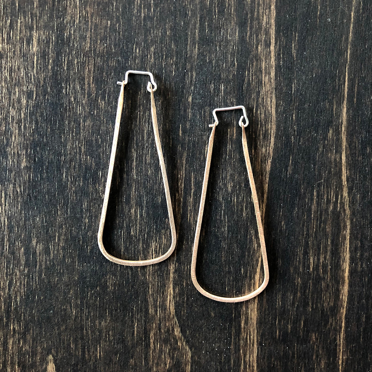 Oval Hoop Earrings - Jester Swink