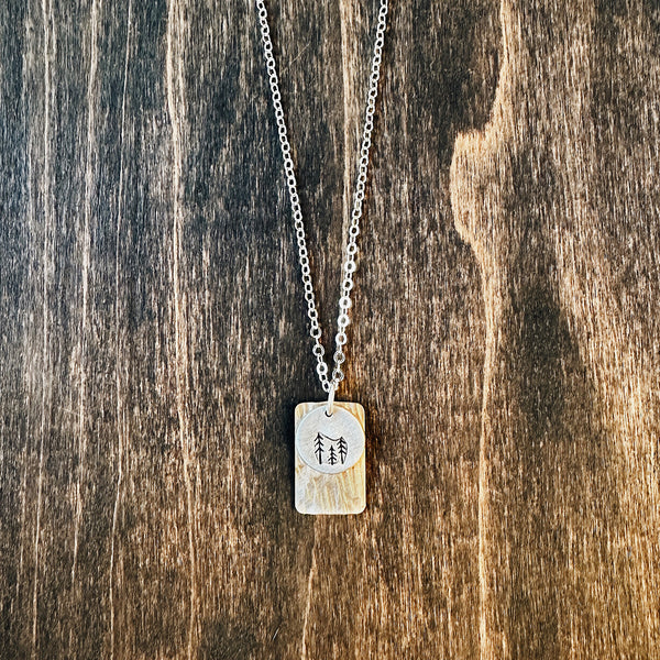 Nature's Embrace Charm Necklace