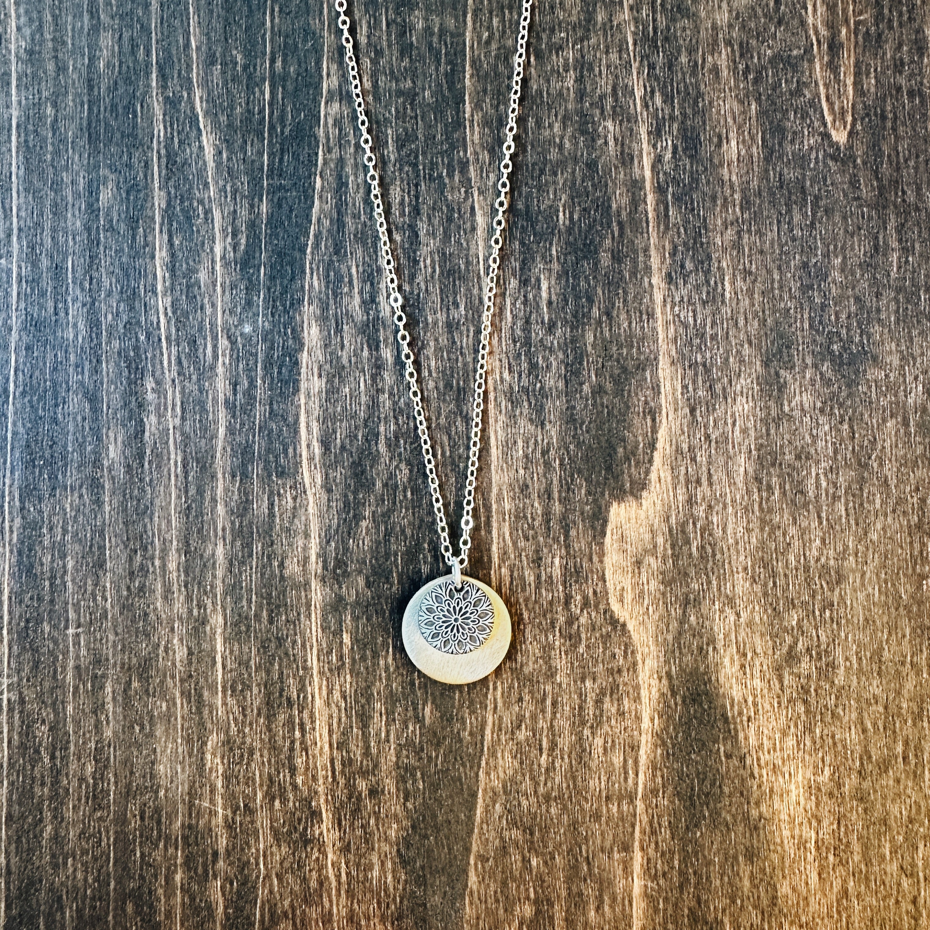 Mandala of Radiance Charm Necklace