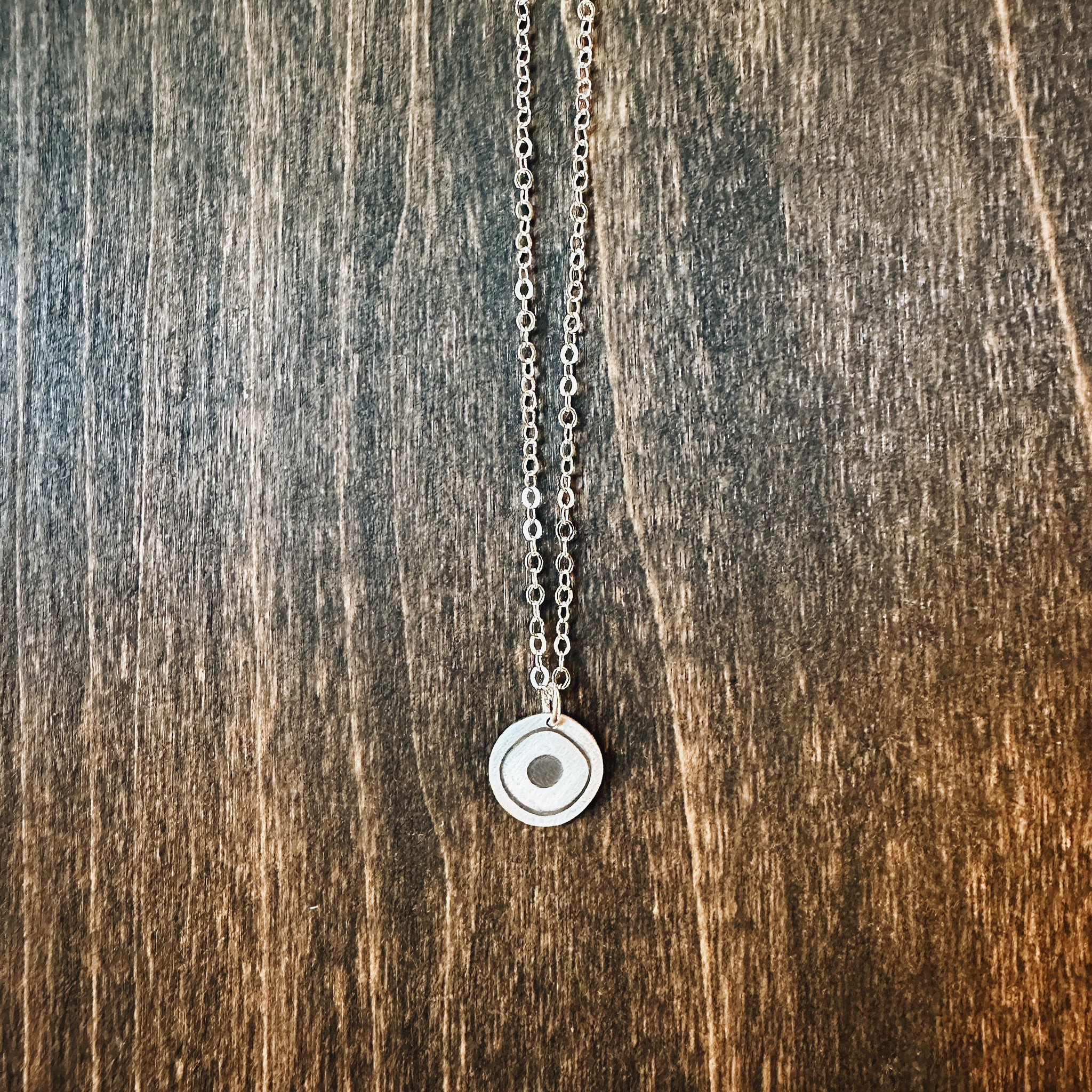 Bold Radiance Silver Pendant Necklace