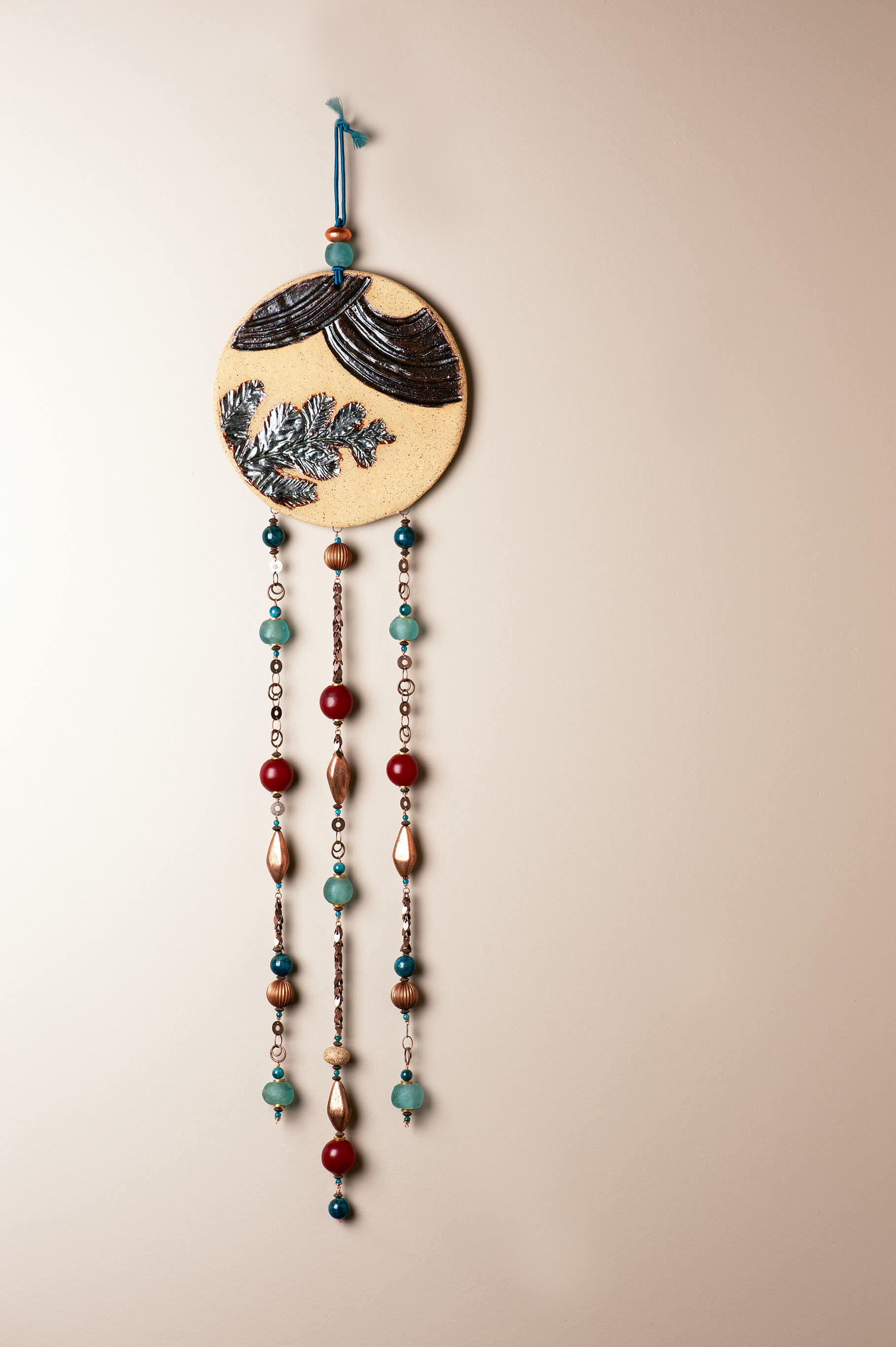 Desert Sun & Redwood Wall Hanging – Sacred Landscapes