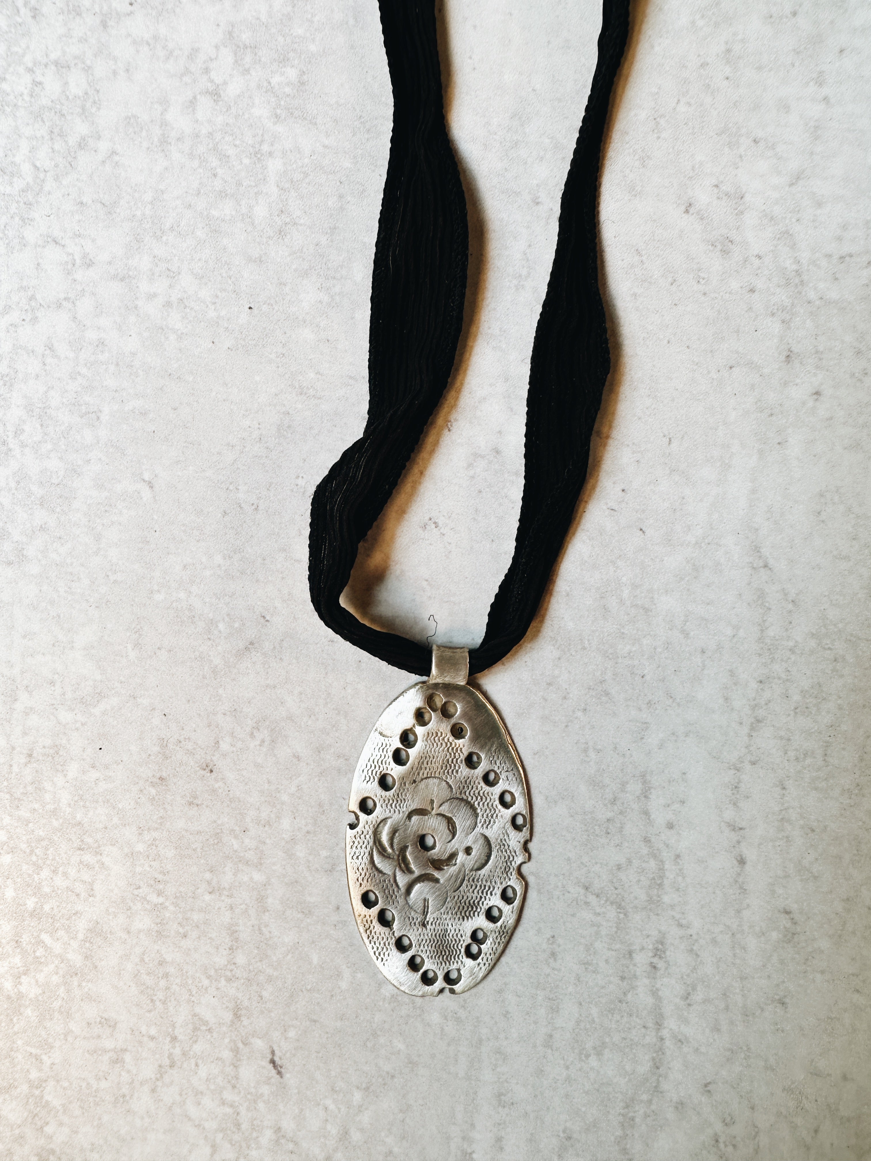Western Floral Pendant Necklace from Jester Swink - Jester Swink