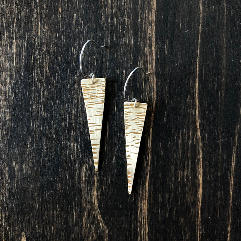 Modern Triangle Earrings - Jester Swink