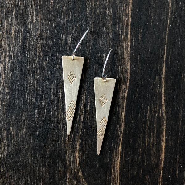 Diamond Shape Earrings - Jester Swink