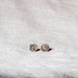 Silver Swirl Stud Earrings by Jester Swink - Jester Swink
