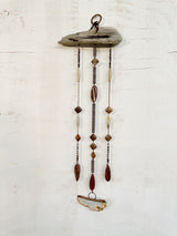 The Protector, Natural Wall Hanging with Driftwood, Fossilized Coral and Copper - Jester Swink