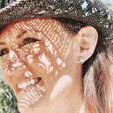 Star Power Silver Stud Earrings by Jester Swink - Jester Swink